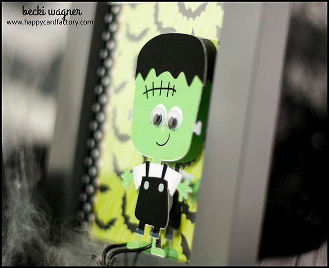 3D Frankenstein picture frame