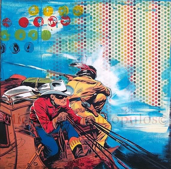 Michelle Sarantopulos Mixed Media Artwork on Etsy