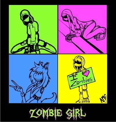 Zombie Girl Designs' T-Shirts