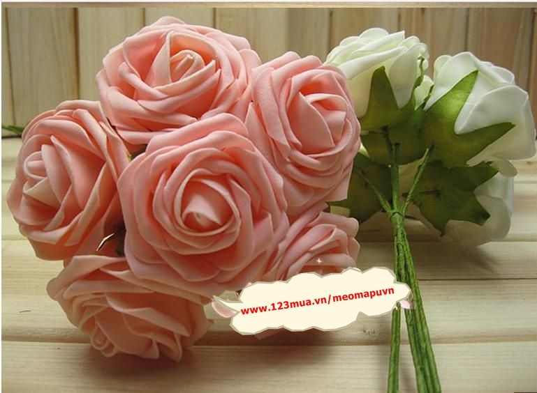 Sỉ và lẻ móc khóa gấu bông & hoa hồng handmade giá rẻ - 8