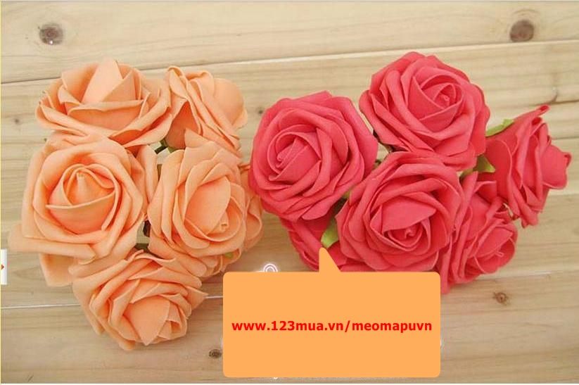 Sỉ và lẻ móc khóa gấu bông & hoa hồng handmade giá rẻ - 10