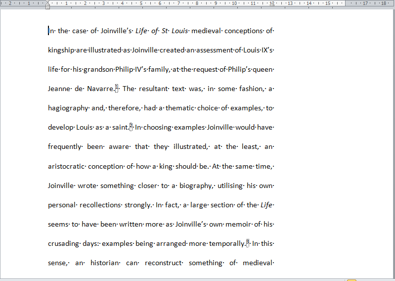Essay double spaced format
