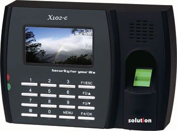 Mesin Absensi Sidikjari (Fingerprint) SOLUTION X-102C