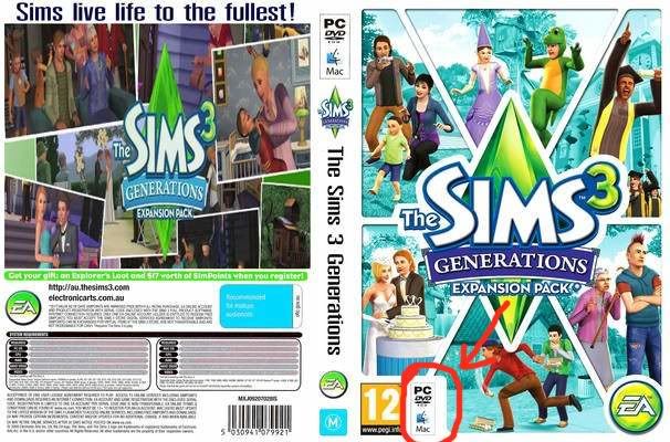 Patch Generations Sims 3