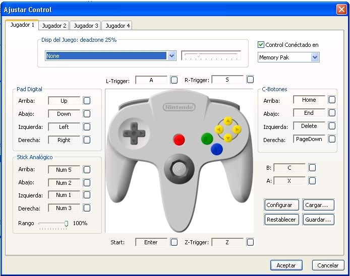 [AYUDA] Configuracion de Controles The Legend Of Zelda Ocarina Of Time