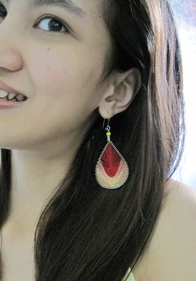 Pretty Red Earrings
