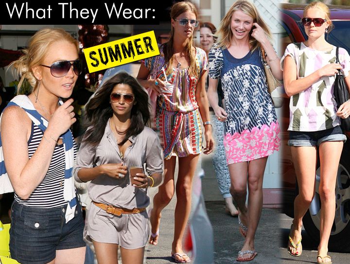 Choosing Summer Clothes And Getup