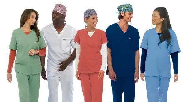 Colorful Nursing Scrubs