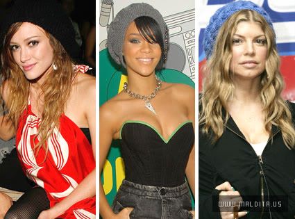 Celebrities wearing Beret