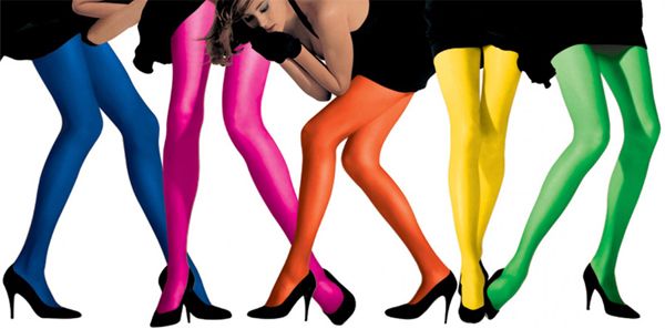 Wearing Colored Tights