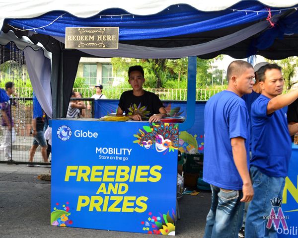 Globe Mobility Store-On-The-Go At The Masskara Festival