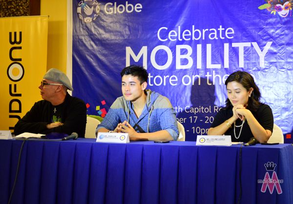 Globe Mobility Store-On-The-Go At The Masskara Festival