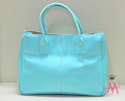 OASAP: Simple Office Lacy Handbag With Studded Bottom