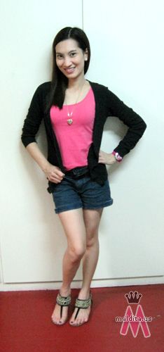 OOTD #02: Pink & Black
