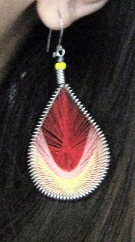 Pretty Red Earrings