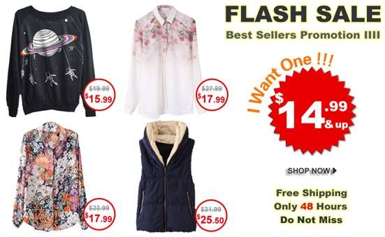 Romwe Friday Flash Sale