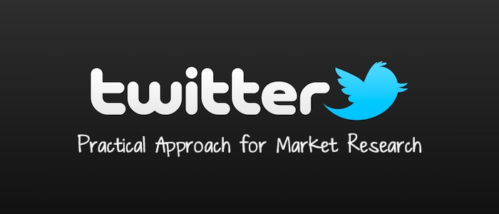 Market Research With Twitter