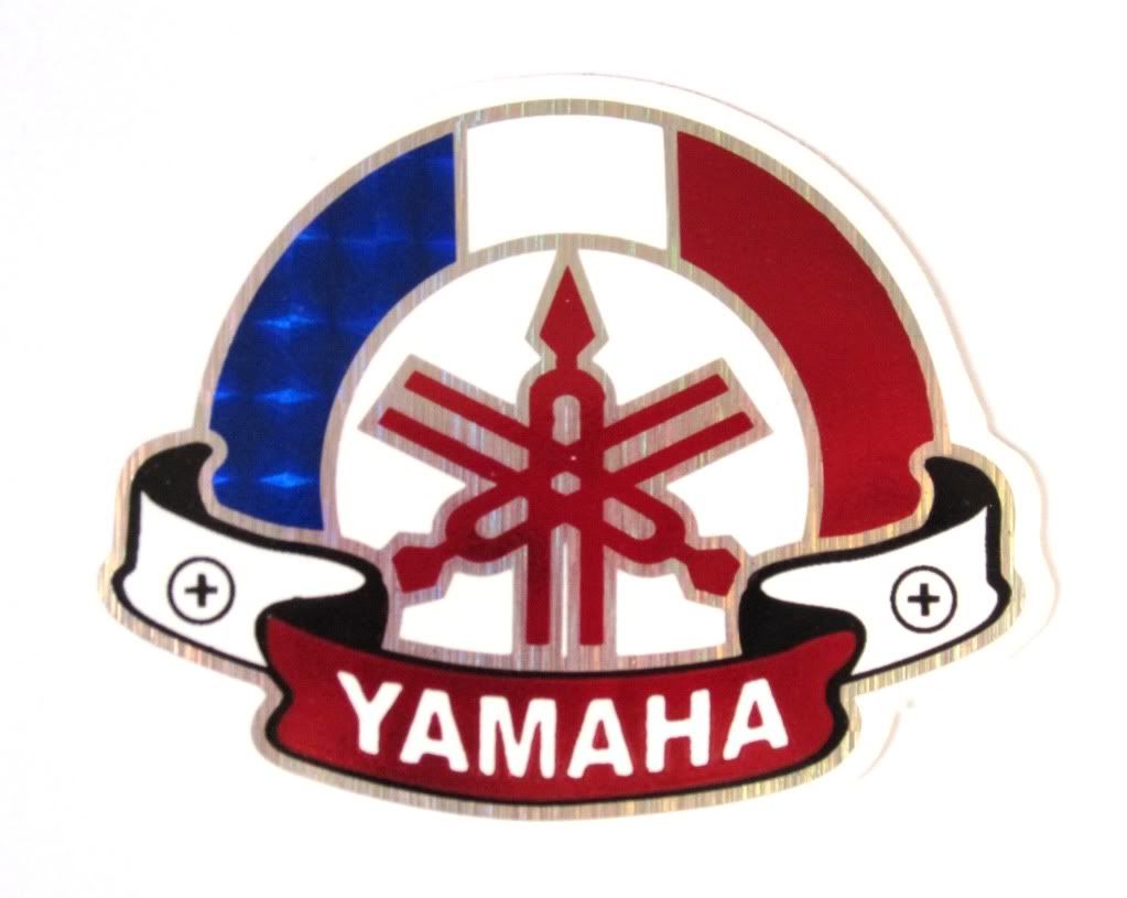 Yamaha Logo Racing Rare Motorcycle Car Window Helmet Foil Decal Sticker K151 eBay