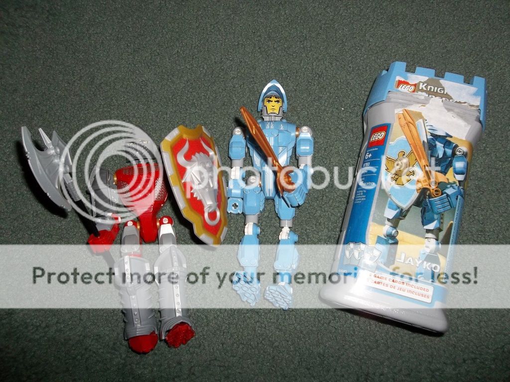 LEGO Knights Kingdom Bionicle Figures   Jayco   Sir Adric  