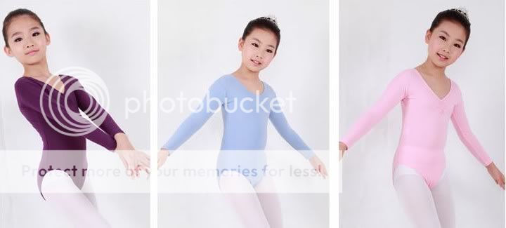 Kinder Mädchen Leotard Turnanzug Gymnastikanzug 6 Größen 5 Farben