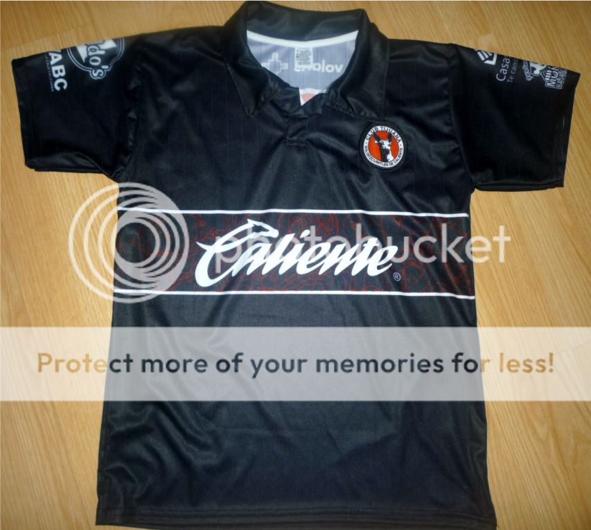 XOLOS Jersey 2011 & 2012 U Choose CLUB TIJUANA XOLOITZCUINTLES DE 