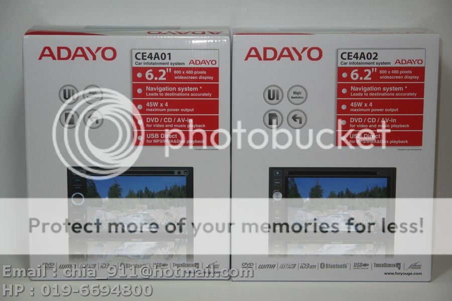 [WTS]Adayo CE4A01 & CE4A02 GPS Navi Dvd Player