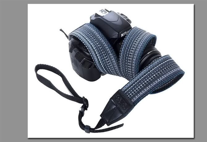 Vintage Hippie Knit camera strap for DSLR Camera E0014  