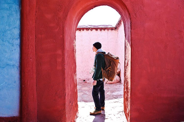 Tamaño Grande De Lona Cámara Mochila Morral al aire libre bolsa de cámara para Dslr mal 03-038