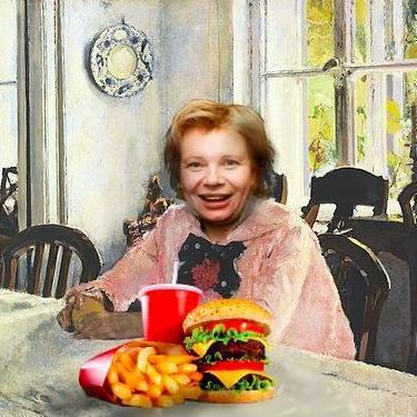 Ларина и макдональдс