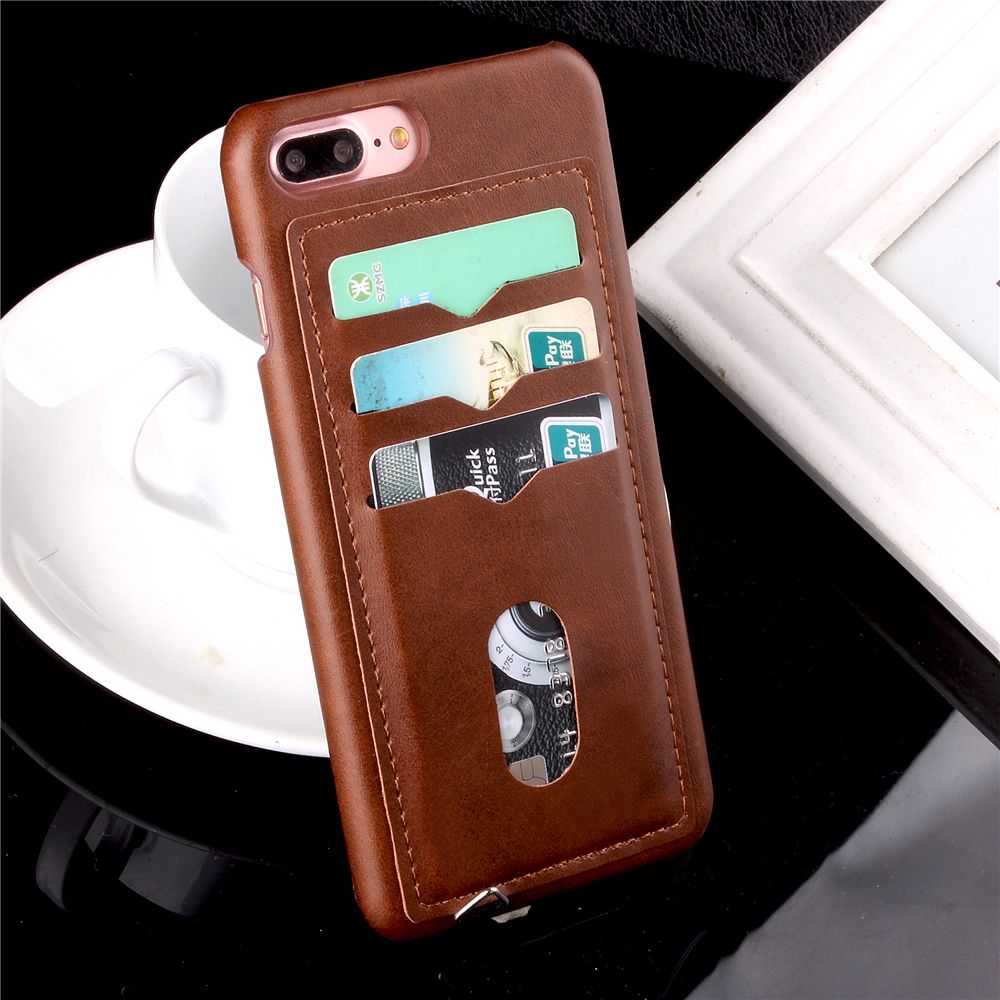 ebay 360 11 iphone case 7/7 Luxury Wallet Apple Back iPhone Slim Leather Plus For
